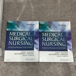 New Medical Surgical Nursing book Volume 1 & 2